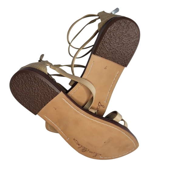 Sam Edelman Gibbs Gladiator Sandals Size 7 - Picture 2 of 5